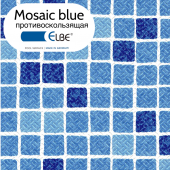   Elbe Non-Slip   Mosaic blue 