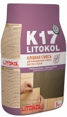 Клей для керамической плитки и мрамора LITOКOL K17 (5 кг.) изображение