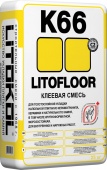 Цементный клей LITOFLOOR K66 (25 кг.) изображение