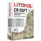 Быстротвердеющая ремонтная смесь LITOKOL CR 55FT (25 кг.) изображение