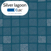 Пленка ПВХ Elbe Pearl  серебряная лагуна Silver lagoon