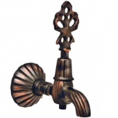 Кран латунный "Османский стиль" | Тип 950 | Антик - состаренная медь