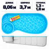 Композитный бассейн Сен-Тропе   