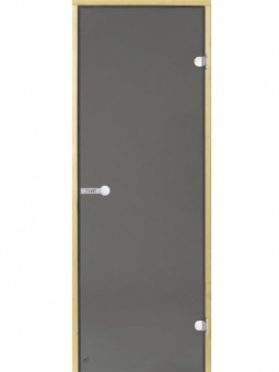 Дверь с деревянной коробкой 800/2100 (стекло: бронза/серое/прозрачное)