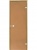 Дверь с деревянной коробкой 900/2100 (стекло: бронза/серое/прозрачное)