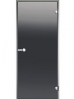 Дверь с белой коробкой 800/1900 (стекло: серое/бронза/прозрачное)