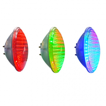 Светодиодные лампы GE PAR 56, 12 В С цветными светодиодами (с функцией белого свечения, 36 Вт)